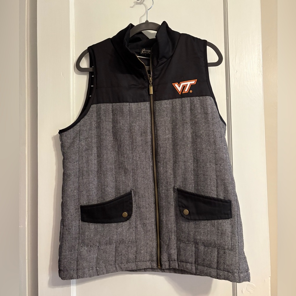 Virginia Tech | VT Vest Zippered Gameday NWT